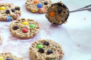m&m cookies