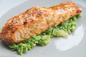 Zalm met maple Syrup-3