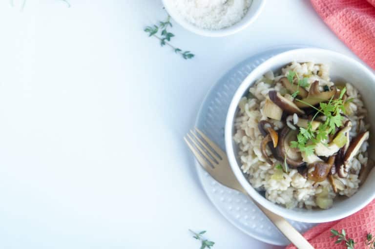 Risotto met paddenstoelen + review Kitchenaid Sauteerpan Elien's Cuisine