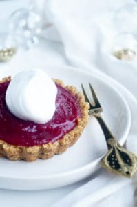 Kerst taartje cranberry curd re-1