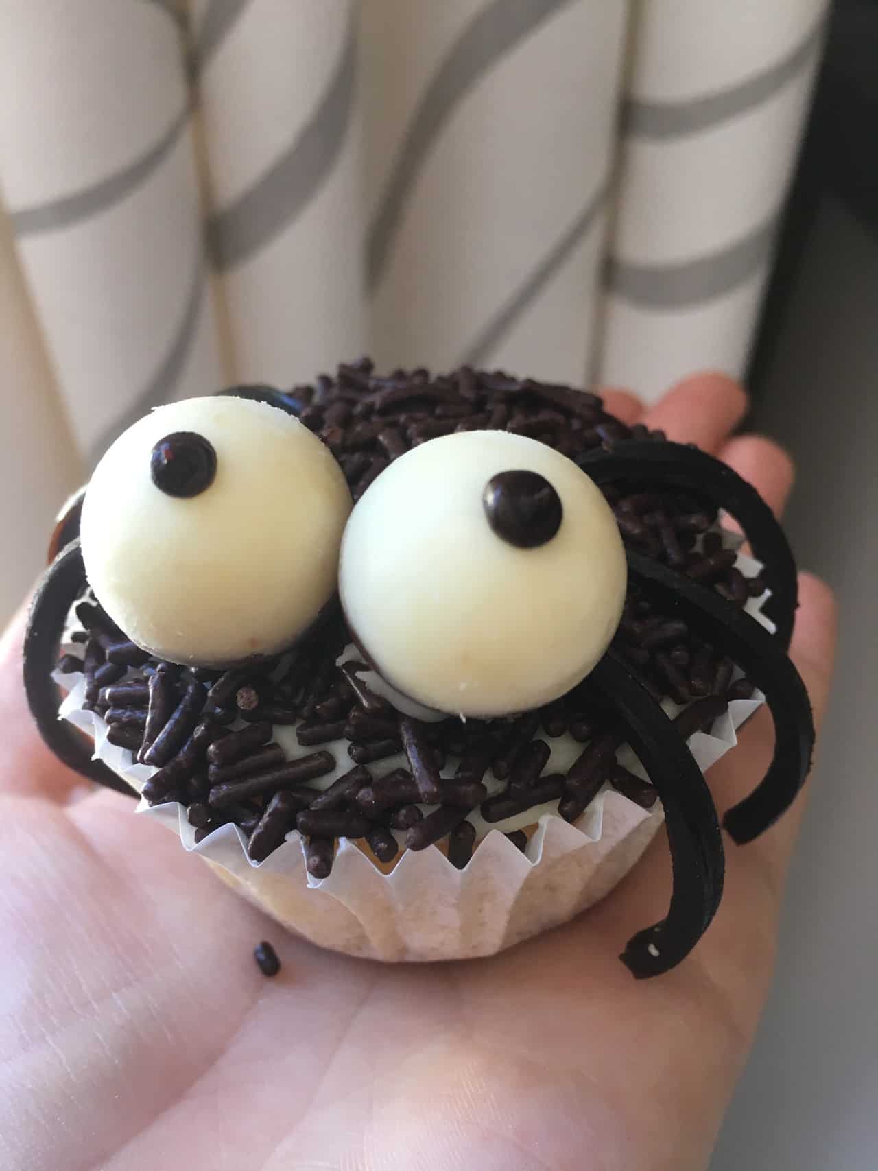Spinnen cupcakes voor Halloween - Elien&amp;#39;s Cuisine