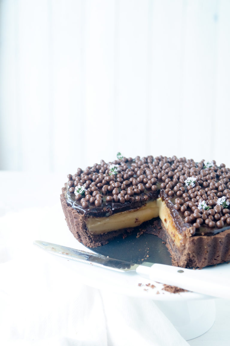 Chocoladetaart Met Karamel - Elien's Cuisine