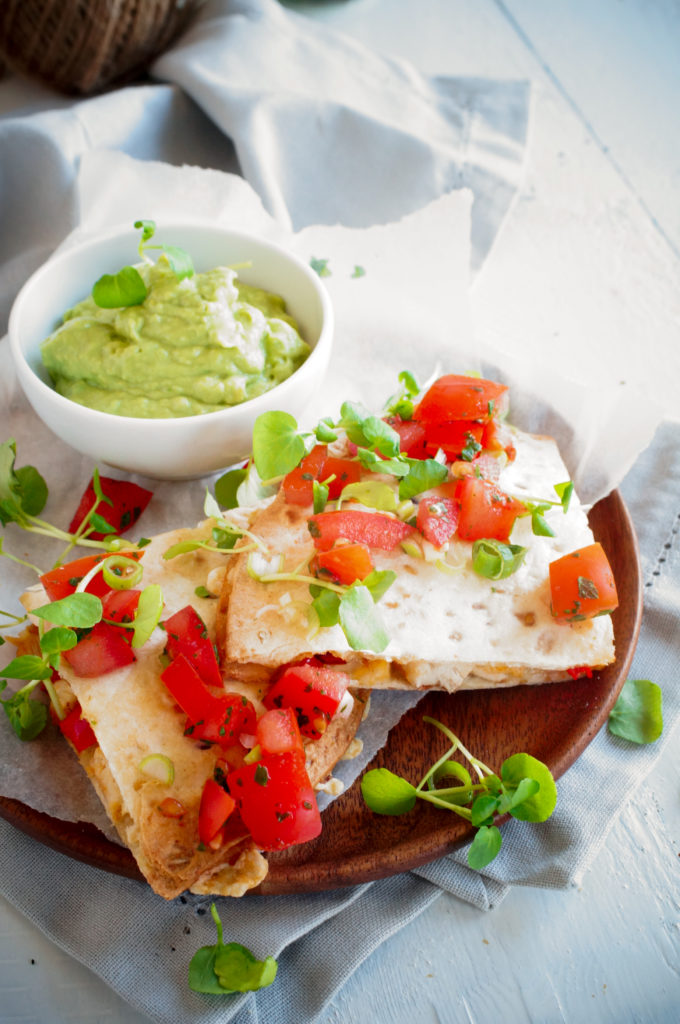 Quesadilla met kip en guacamole Elien's Cuisine