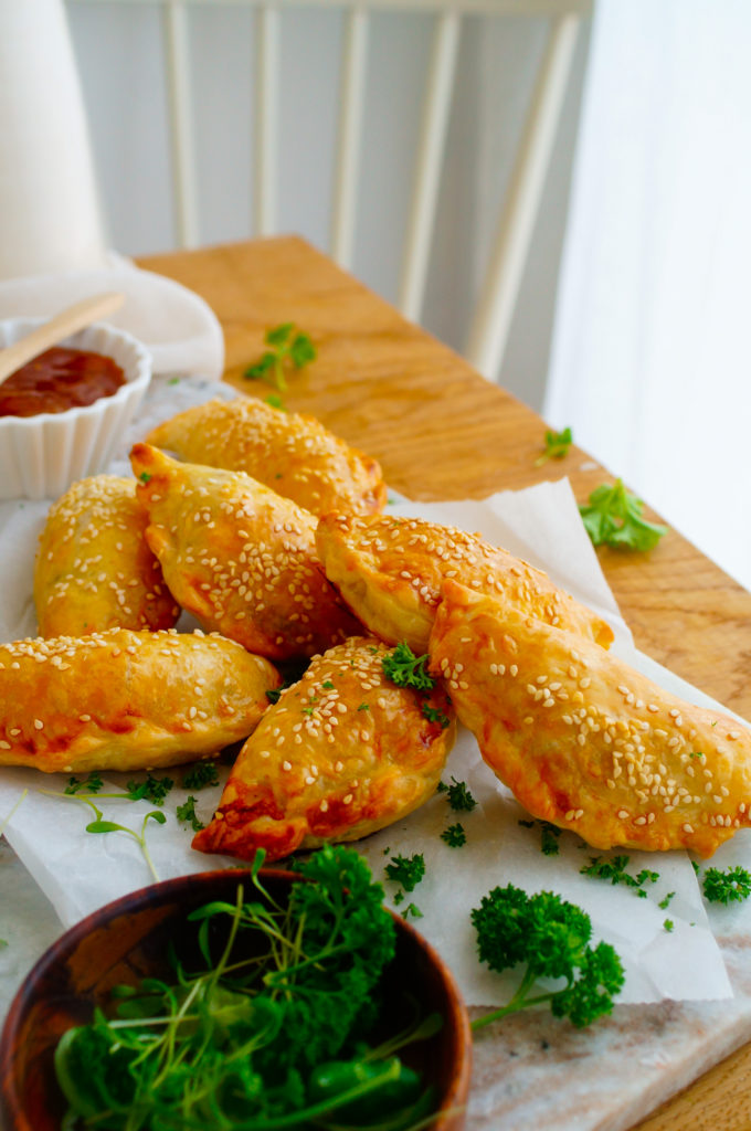 Empanadas met gehakt, spinazie en feta Elien's Cuisine