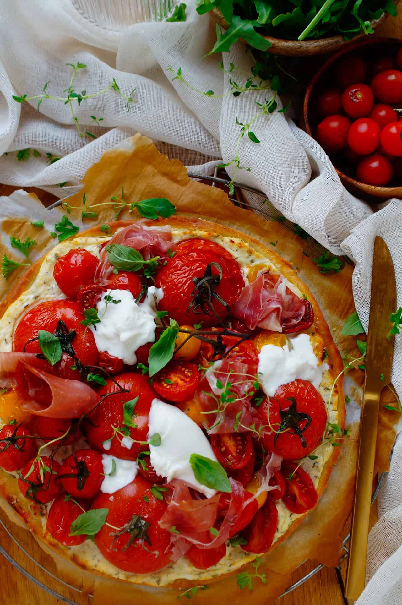 Pizza met tomaten - Elien&amp;#39;s Cuisine