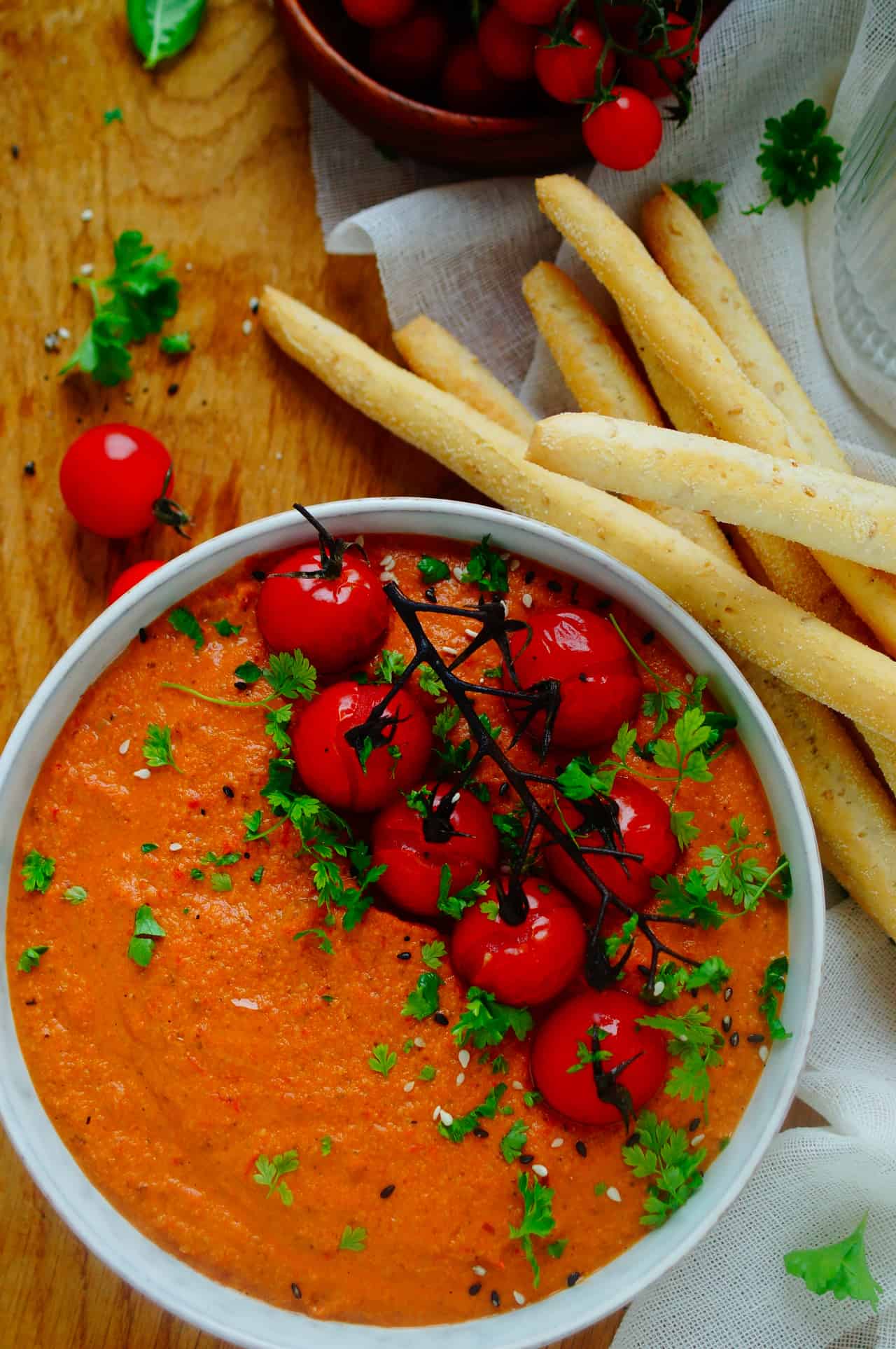 Dip met tomaten en paprika - Elien&amp;#39;s Cuisine