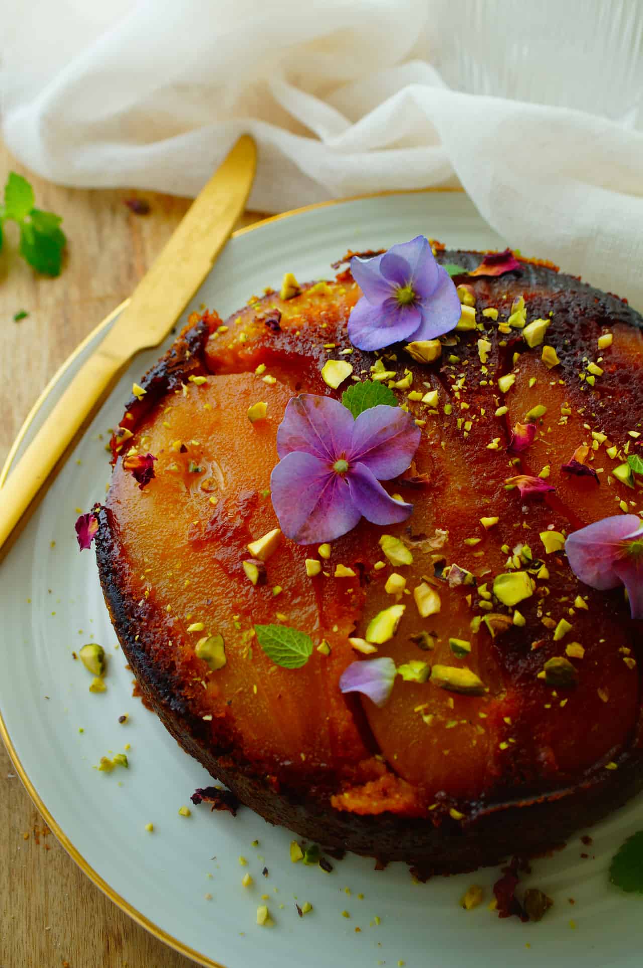 Bedenken venijn maandag Omgekeerde perencake met speculaasijs | ELien's Cuisine - Lekkere en  eenvoudige recepten
