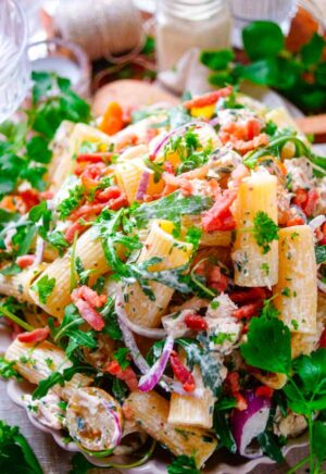 Pasta Salade Met Kip En Mosterd Snel Makkelijk En Lekker