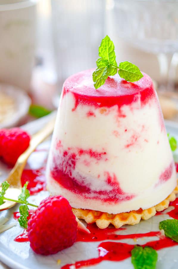 Lekker makkelijk recept voor Yoghurt ijs met bessen, heerlijk fris en licht ijs voor tijdens de zomer. Dit ijs op basis van griekse yoghurt is heerlijk romig en wordt extra lekker gemaakt met een bessen coulis dat we toevoegen. Heerlijk om van te genieten tijdens een zomerse dag.