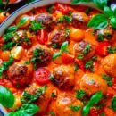 Lekker makkelijk recept voor gehaktballetjes diabolique, simpel snel doordeweekse maaltijd voor op weekmenu. Eenvoudig eenpansgerecht klaar in amper 30min. Lekkere balletjes in een diabolique saus met groentjes. Heerlijke dagelijkse kost.