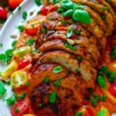 Lekker makkelijk recept voor Mediterraans gehaktbrood, simpel snel doordeweekse maaltijd voor op weekmenu. Heerlijk sappig vleesbrood met daarin gebakken groentjes en Parmezaanse kaas. Heerlijke dagelijkse kost